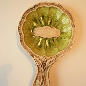 Treasure Craft Vintage  Rare Floral Califorina Spoon Rest